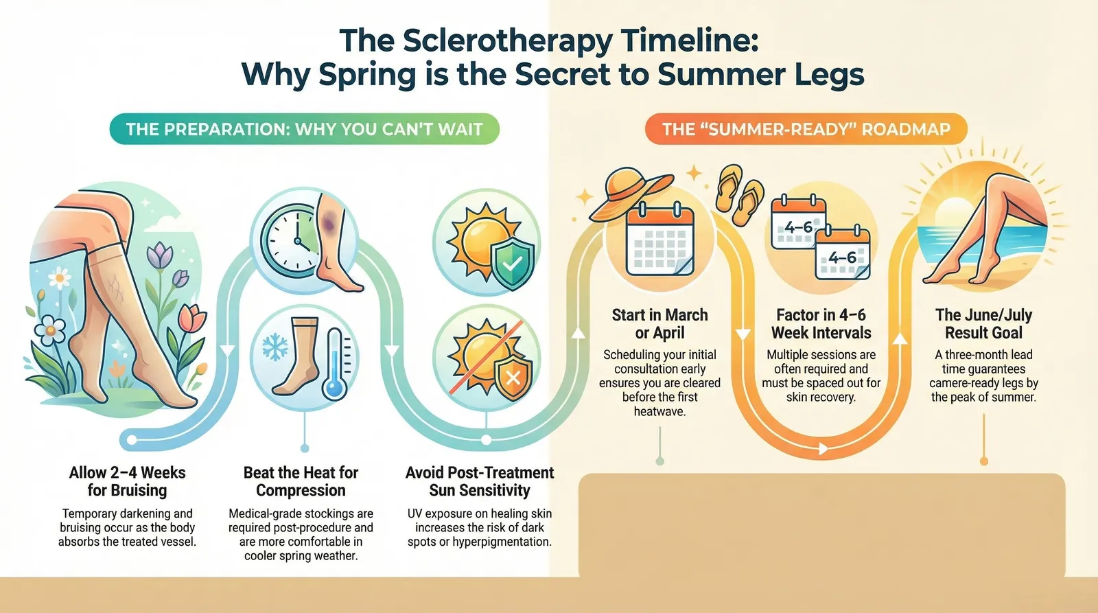 Say Goodbye to Spider Veins: Is Sclerotherapy the Secret to Summer-Ready Legs?