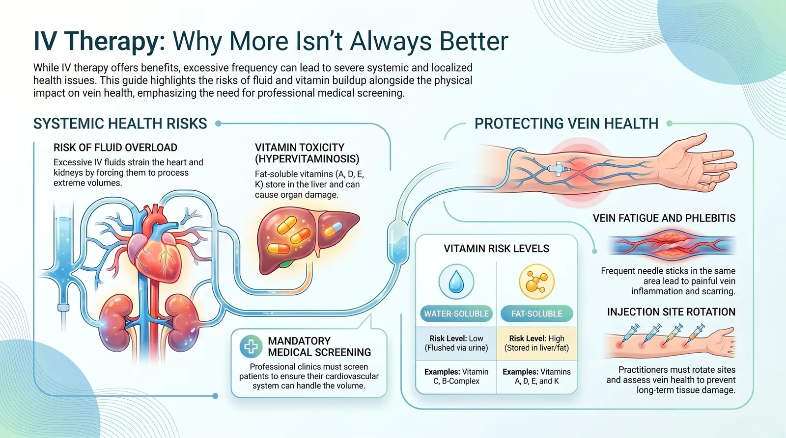 Risks of Excessive IV Therapy