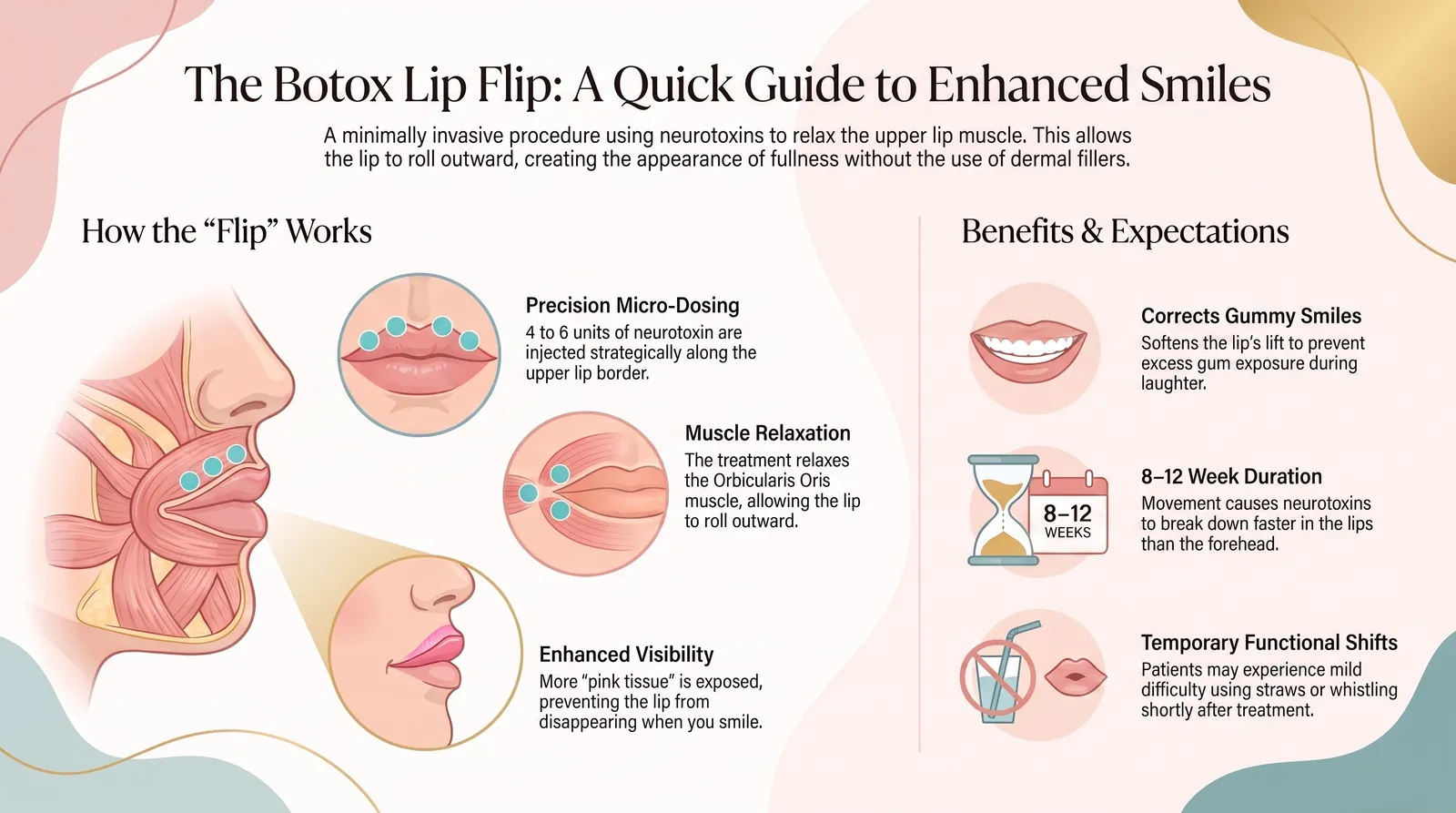 Lip Filler vs. Botox Lip Flip for a Thin Upper Lip: Which One Corrects Your Smile?