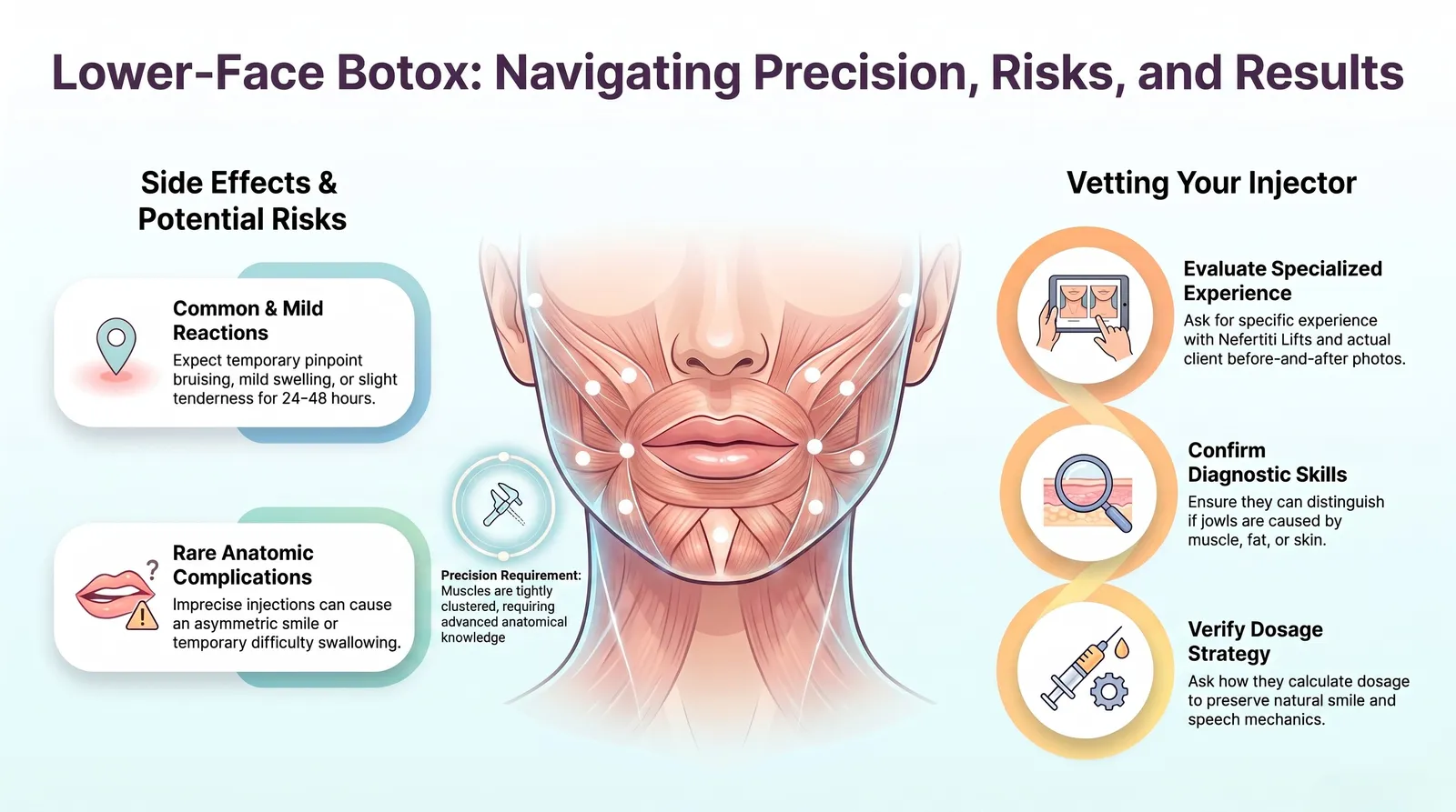 Lower Face Neurotoxin Injection Guide