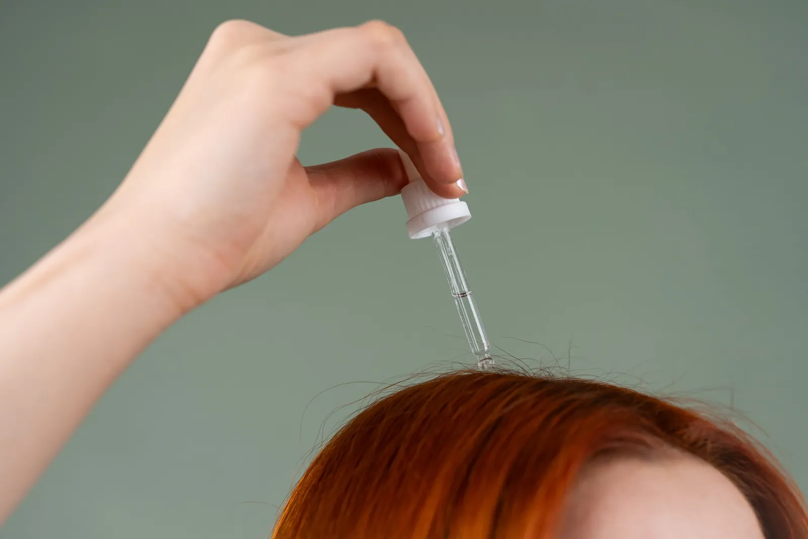 A serum applied to the scalp